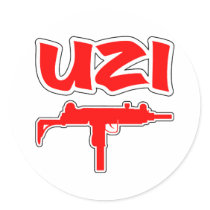 Uzi stickers