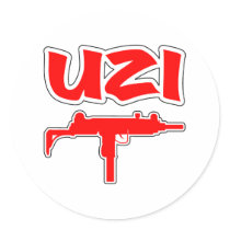 Uzi stickers