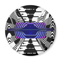 V7 Flying Saucer magNEAT-O magnets by 3DMOONMAN V7 Flying Saucer magNEAT-O magnets