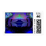 V7 Flying Saucer Postage Stamps