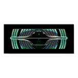 V7 Flying Saucer Poster