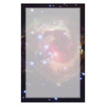 V838 Monocerotis Star (Hubble Telescope) Custom Stationery