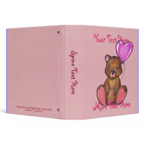 V-Day Bear Binder