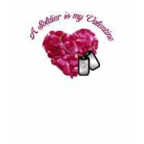 V Day Heart Soldier t-shirts by silentranksshop V Day Heart Soldier t-shirts