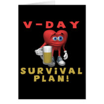 V-Day Survival Plan cards