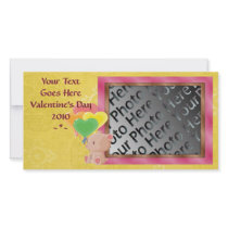 V-Day Teddy Bear Photo Card photo cards by Customizables V-Day Teddy Bear Photo Card photo cards