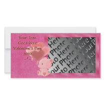 V-Day Teddy Bear Photo Card photo cards by Customizables V-Day Teddy Bear Photo Card photo cards
