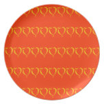 "V" DINNER PLATES
