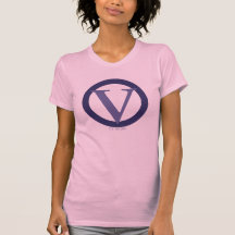 'V For Vegan' T-Shirt'