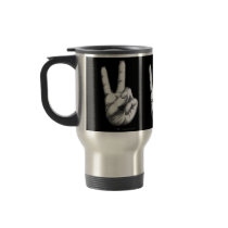 V for Victory mugs by serenitystudios V for Victory mugs