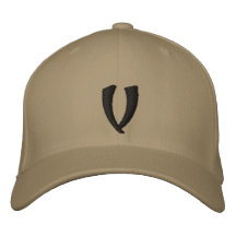 V Hat Embroidered Baseball Cap
