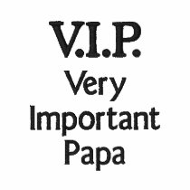 V.I.P. Very Important Papa embroidered shirts by affreeisenlohr V.I.P. Very Important Papa embroidered shirts