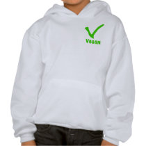V is for Vegan 2-Sided Kids' Sweatshirts
