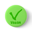 V is for Vegan Buttons button