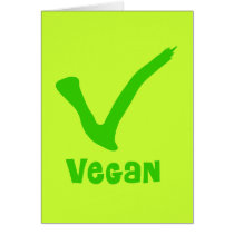 V is for Vegan Cards