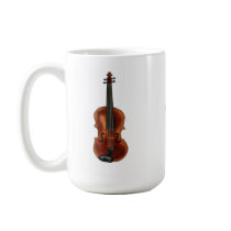 V is for Violin mugs