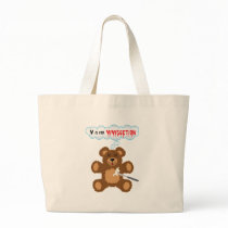 V is for Vivisection Canvas Bag
