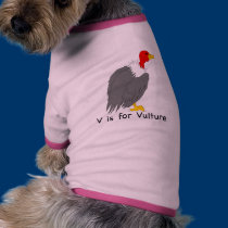 V is for Vulture pet clothing