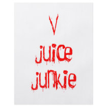 V Juice Junkie flyers by Fangtastic V Juice Junkie flyers