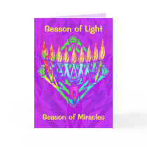 V Menorah Chanukah Cards by yosefdreams V Menorah Chanukah Cards