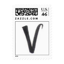 V postage