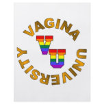 V.U.:  Vagina University flyers