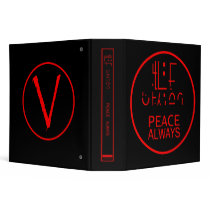 V Vistors Avery Binder by samappleby V Vistors Avery Binder