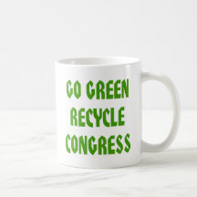 Va el verde recicla al congreso taza de café