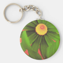 Va la margarita verde llaveros personalizados