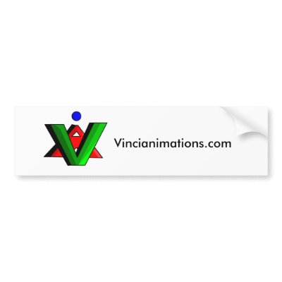 VA Logo Bumper Stickers by VinciAnimations
