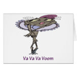 Va Va Va Voom Frog Greeting Cards