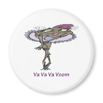 Va Va Va Voom Frog magnets