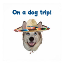 Vacation Dog Trip Posters