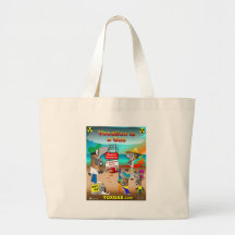 Vacation is a Gas Canvas Bags