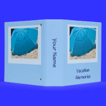 Vacation Memories binders
