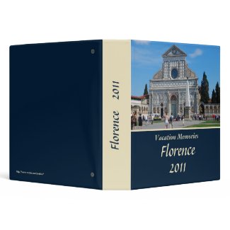 Vacation memories Florence 1.5'' Binder binder