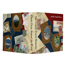 Vacation Memories - Photographs and Keepsakes binders by ZephyrusBooks Vacation Memories - Photographs and Keepsakes binders