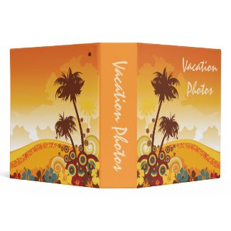 Vacation Photo Album binder