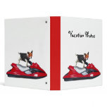 Vacation Photos Jack Russell Terrier binder