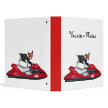 Vacation Photos Jack Russell Terrier binder by ritmoboxer Vacation Photos Jack Russell Terrier binder