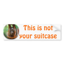 Vacation Suitcase Identification bumper stickers