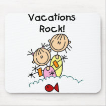 Vacations Rock Mousepad by stick_figures Vacations Rock Mousepad