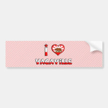 Vacaville, CA Bumper Sticker