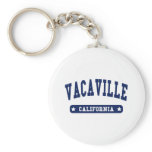 Vacaville California College Style tee shirts Key Chains