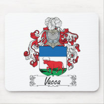 Vacca Family Crest Mousepad
