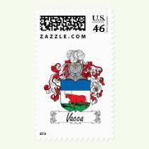 Vacca Family Crest Stamps
