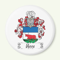 Vacca Family Crest Magnet