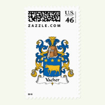 Vacher Family Crest Stamps