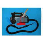 Vacuum Murder (with text) Card