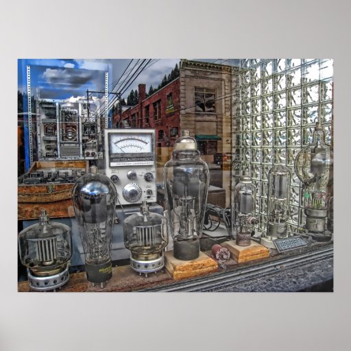 Vacuum Tubes & Light Emitting Diodes Posters